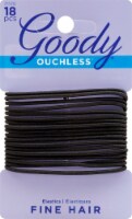 Foods Co Goody Elastic Large Thin Black Hair Bands 18 Count