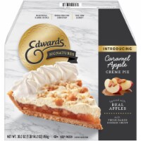 Edwards® Signature Creme Desserts Caramel Apple Creme Pie Perspective: Main