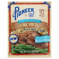 Pioneer® Reduced Sodium Brown Gravy Mix Perspective: Main