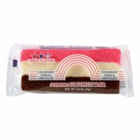 Crown Supreme Strawberry, Vanilla, Chocolate Coconut Candy Bar 2.5 oz. - Case Of: 24;