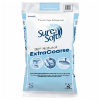 Compass Minerals 047525 50 lbs Suresoft Water Softner Solar Salt XCS White Bag with Blue