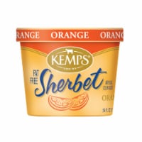 Kemps Fat Free Orange Sherbet
