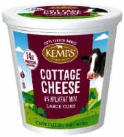 Kemps® 4% Milkfat Large Curd Cottage Cheese Perspective: Main