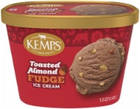 Kemps Toasted Almond Fudge Ice Cream Perspective: Main