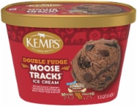 Kemps Double Fudge Moose Tracks Ice Cream Perspective: Main