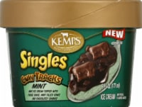 Kemps® Singles Cow Tracks Mint Ice Cream Perspective: Main