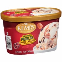 Kemps Green Bay Packers Salted Caramel Pretzel Crunch Ice Cream