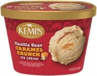 Kemps Vanilla Bean Caramel Crunch Ice Cream Perspective: Main