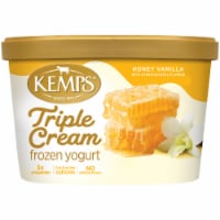 Kemps Triple Cream Honey Vanilla Frozen Yogurt Perspective: Main