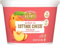 Kemps Peach Cottage Cheese
