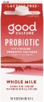 Good Culture® Lactose Free Probiotic Whole Milk