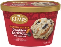 Kemps Peanut Butter Cookies & Cream Ice Cream Perspective: Main