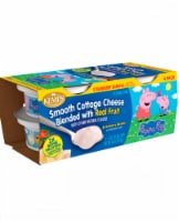 Kemps Smooth Blended 4% Cottage Cheese with Real Fruit Strawberry Banana Perspective: Main