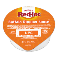 Frank's RedHot Buffalo Dipping Sauce® Cup Perspective: Main