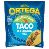 Ortega Taco 40% Less Sodium Seasoning Mix