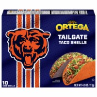 Ortega Chicago Bears Tailgate Taco Shells 10 ea Perspective: Main