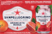 S. Pellegrino Aranciata Rossa Sparkling Blood Orange Beverage Perspective: Main