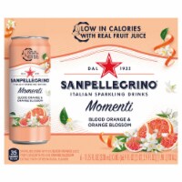 S. Pellegrino® Italian Momenti Sparkling Drink - Blood Orange & Orange Blossom