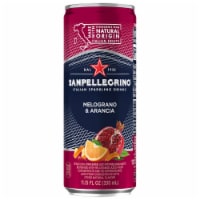 Sanpellegrino® Melograna & Arancia Pomegranate & Orange Sparkling Water Can Perspective: Main