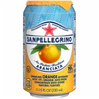 San Pellegrino Aranciata Sparkling Orange Beverage Perspective: Main