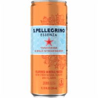 S. Pellegrino Essenza Tangerine & Wild Strawberry Sparkling Mineral Water Perspective: Main