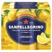 Sanpellegrino Italian Sparkling Drink Limonata Sparkling Lemon Beverage Perspective: Main