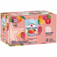 S. Pellegrino Sparkling Prickly Pear & Orange Beverage 6 Count Perspective: Main