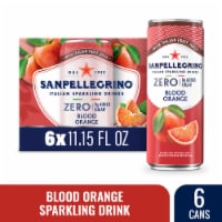 Sanpellegrino Italian Sparkling Drink Zero Sugar Blood Orange Perspective: Main