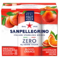Sanpellegrino Italian Sparkling Drink Zero Sugar Blood Orange Perspective: Main