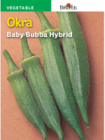 Burpee Baby Bubba Hybrid Okra Seeds - Green Perspective: Main