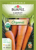 Burpee® Danvers Half Long Organic Carrot Seeds Perspective: Main