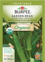 Burpee® Organic Golden Wax Improved Garden Bean Seeds Perspective: Main