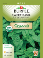 Burpee® Organic Sweet Basil Seeds Perspective: Main