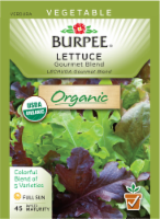 Burpee® Organic Gourmet Blend Lettuce Seeds Perspective: Main