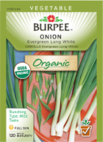 Burpee® Evergreen Organic Long White Bunching Onion Seeds