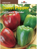 Burpee® Sweet California Wonder Organic Pepper Seeds Perspective: Main