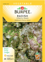 Burpee Cherry Giant Radish Seeds