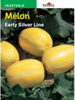 Burpee Early Silver Line Melon Seeds - Yellow Perspective: Main