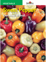 Burpee Carnival Blend Sweet Pepper Seeds - Multi-Color