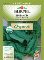 Burpee Organic Palco Hybrid Spinach Seeds Perspective: Main