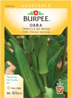Burpee® Clemson Spineless Okra Seeds - Green Perspective: Main