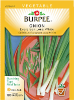 Burpee® Evergreen Long White Bunching Onion Seeds