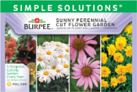 Burpee Simple Solutions Sunny Perennial Cut Flower Garden Seeds Perspective: Main