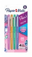 Paper Mate Flair Felt Medium Point Pens - Black, 4 ct - Kroger