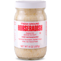 Silver Spring Fresh Ground Coarse Cut Horseradish Sauce