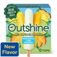 Outshine No Sugar Added Assorted Fruit Ice Pops 12 ea Perspective: Main