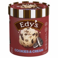 Dreyer's/Edy's® Cookies 'N Cream Ice Cream Tub Perspective: Main