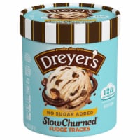 Dreyer's/Edy's™ Slow Churned Sugar Free Fudge Tracks Light Ice Cream Tub