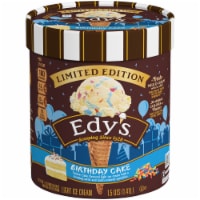 Edy's® Limited Edition Birthday Cake Ice Cream Perspective: Main