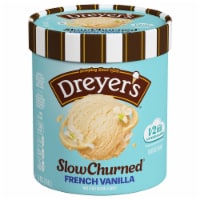 Dreyers/Edy's® Slow Churned® French Vanilla Light Ice Cream Tub Perspective: Main